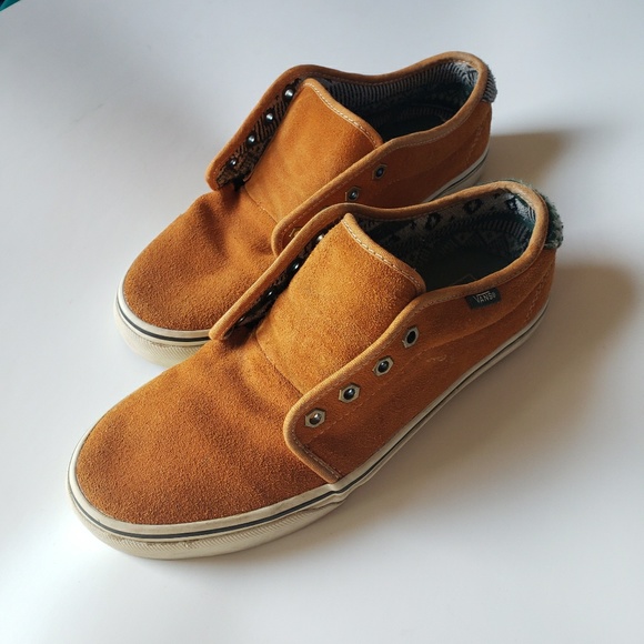 vans no laces mens